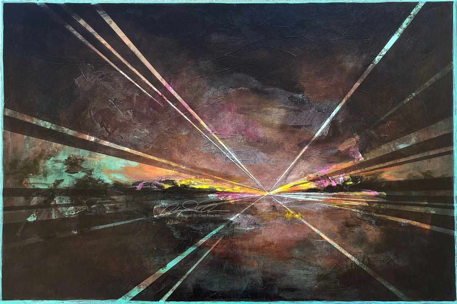 Uncharted, Equal and Opposite, Glimpse III, P=1/2(pAV)^3 Fine Art Prints