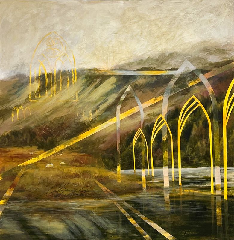 Mass, Holy of Holies I, Holy of Holies II Fine Art Print