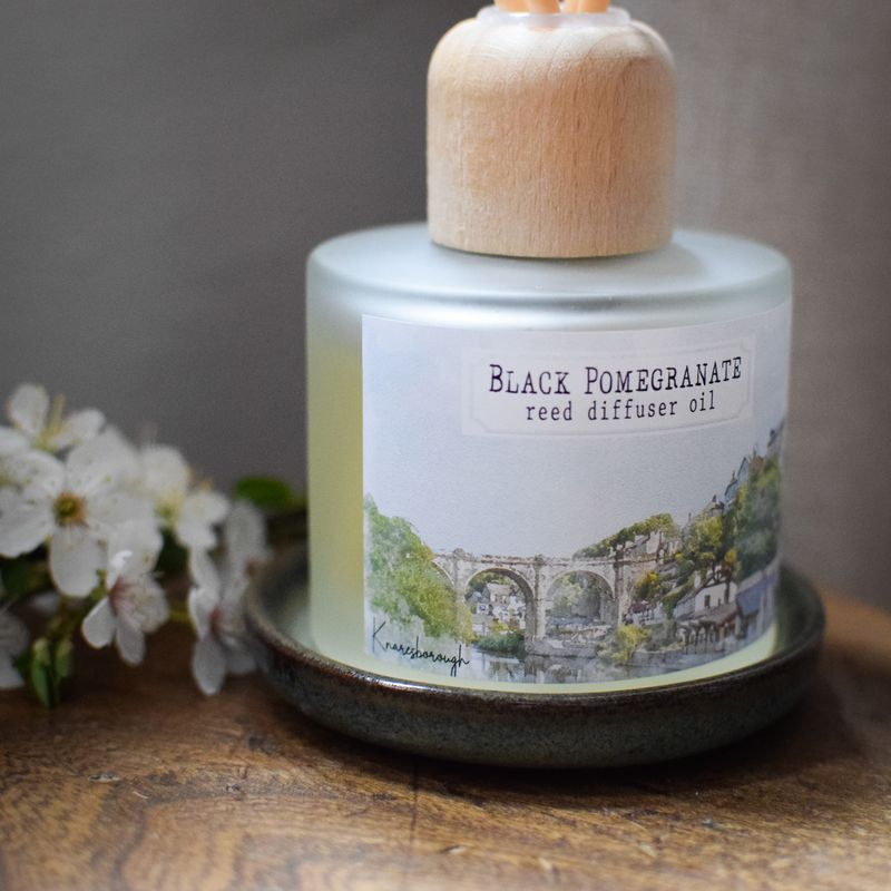 Black Pomegranate reed diffuser oil