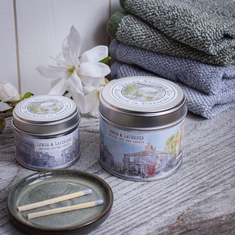 Lemon & Lavender Soy Wax Candle