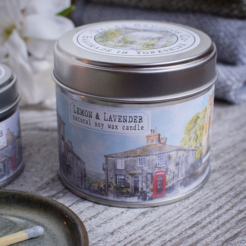 Lemon & Lavender Soy Wax Candle