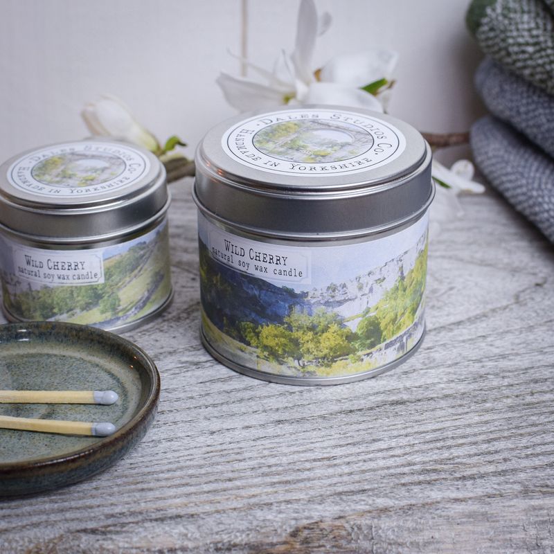 Wild Cherry Soy Wax Candle