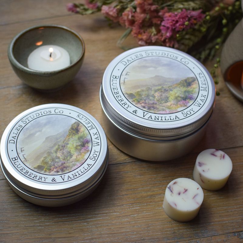 Blueberry & Vanilla Natural Soy Wax Melts