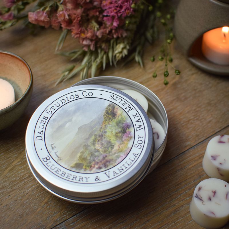 Blueberry & Vanilla Natural Soy Wax Melts