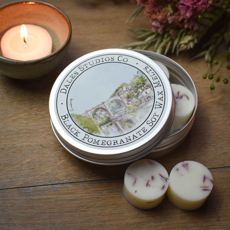 Black Pomegranate Natural Soy Wax Melts