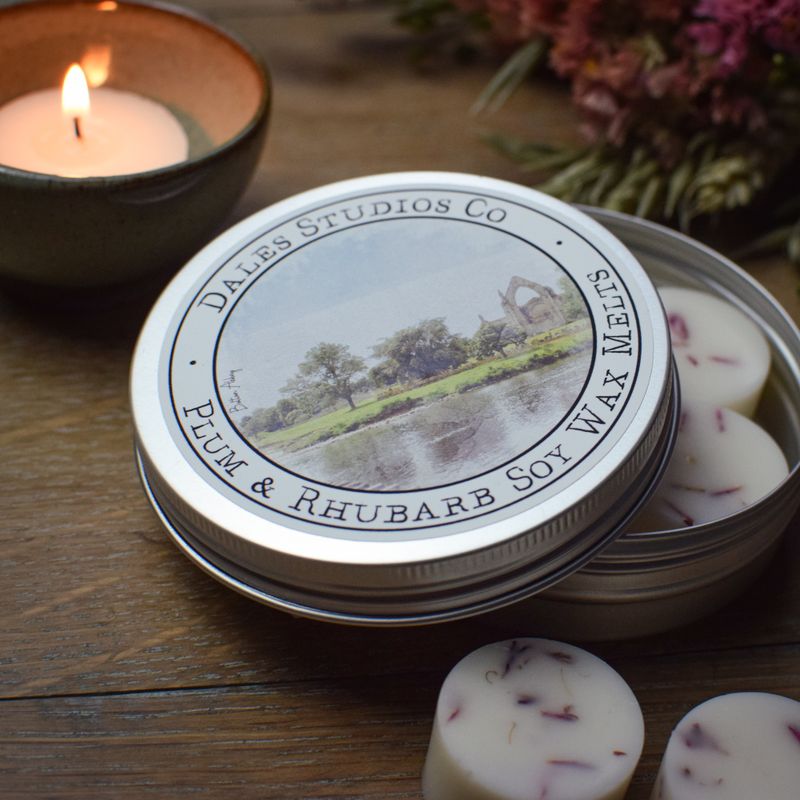 Plum & Rhubarb Natural Soy Wax Melts