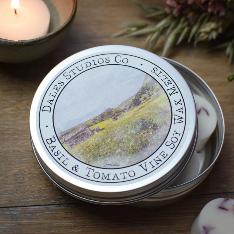 Basil & Tomato Vine Natural Soy Wax Melts