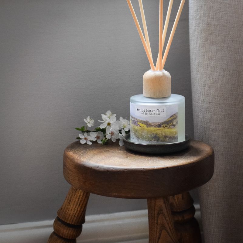 Basil & Tomato Vine reed diffuser oil