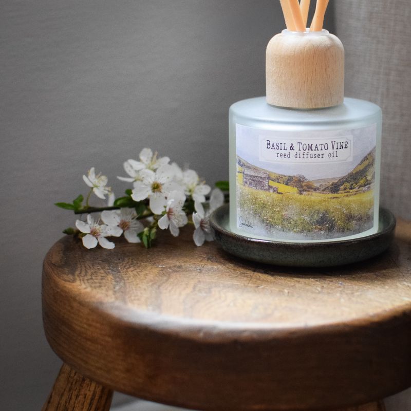 Basil & Tomato Vine reed diffuser oil