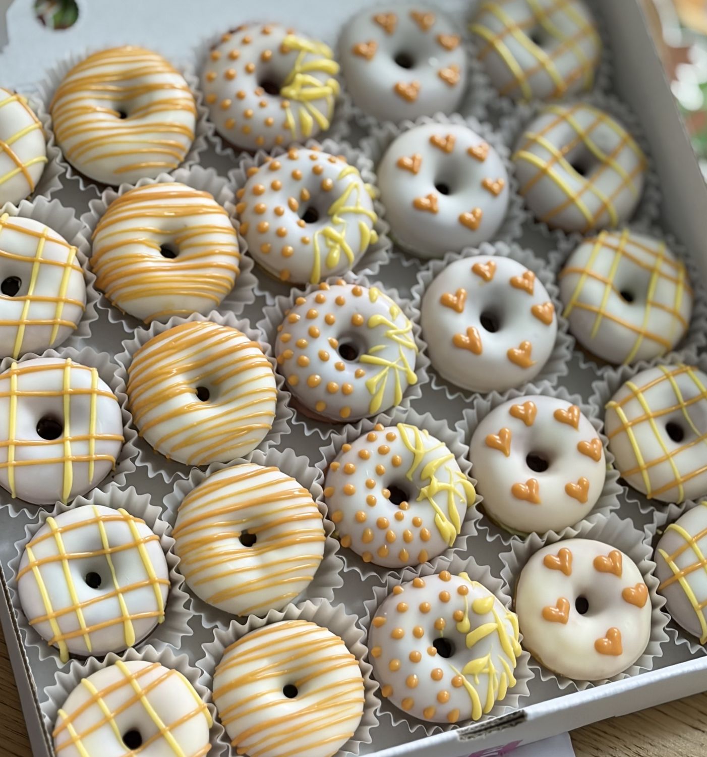 Filled Personalised Cake Doughnuts