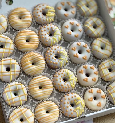 Filled Personalised Cake Doughnuts