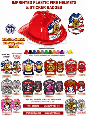 Fire Hats &amp; Badges