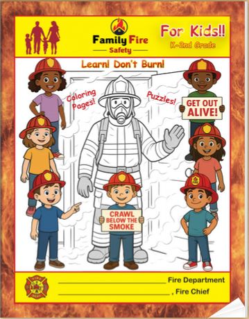 Family Fire Safety For Kids! "Learn, Don't Burn!"