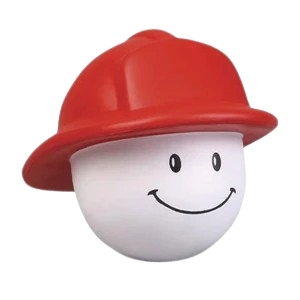 Smiley Firefighter Stress Reliever
