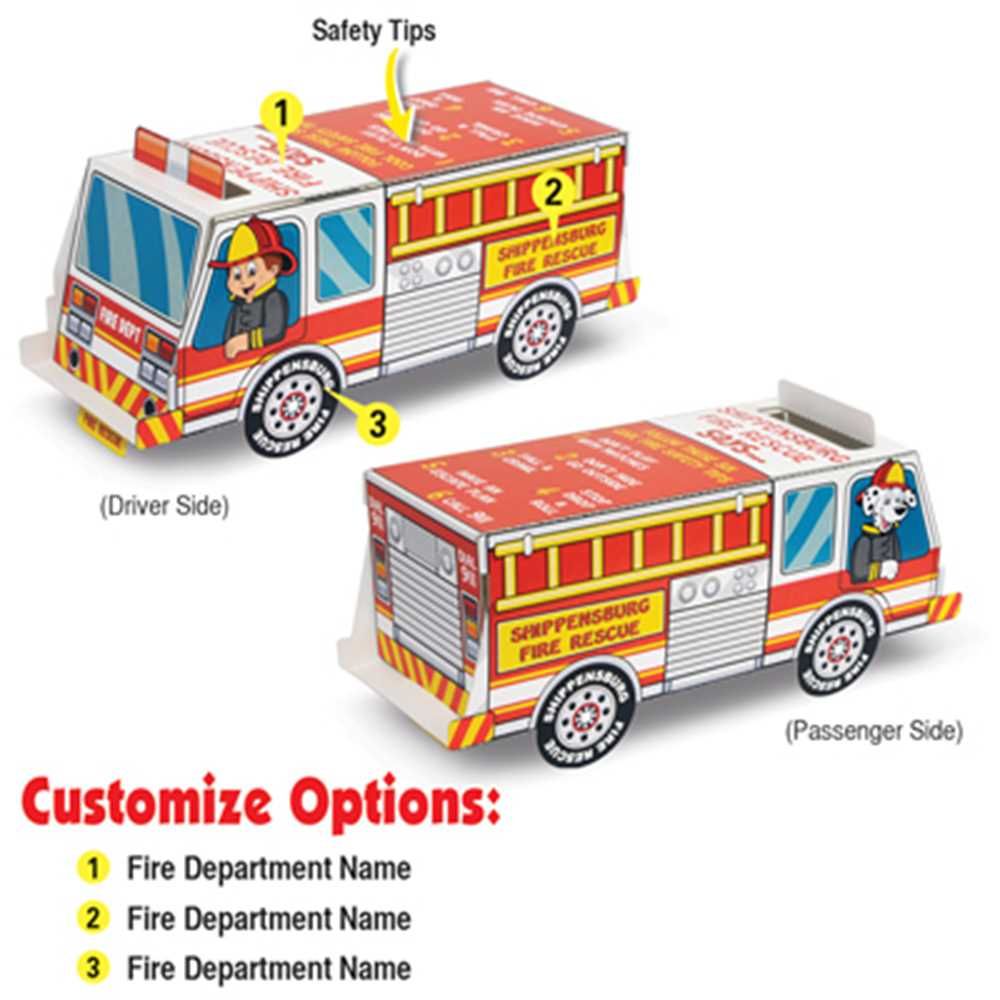 Paper Fire Truck