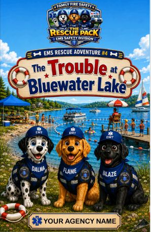 The Trouble at Bluewater Lake-EMS Book