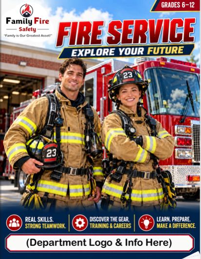 Fire Service Magazine (Jr. High &amp; High School)