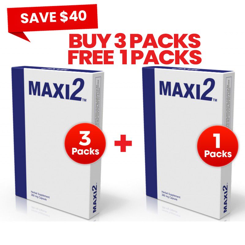3 Pack Maxi2 (Buy 3 Free 1)