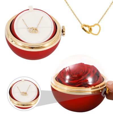 Necklace Real Rose