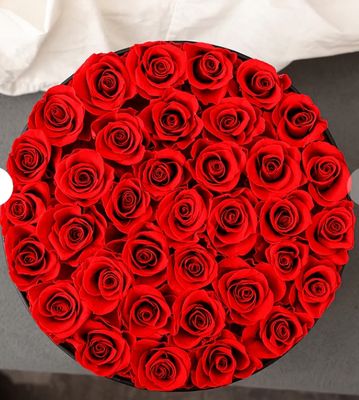 Roses Bouquet Box with Real Roses