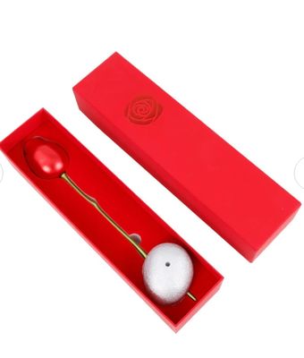 Luxury Rose Box with a silver 925 necklace