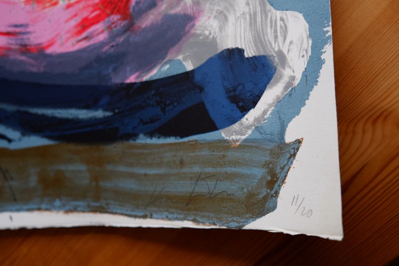 Kip Gresham - Original Abstract Screen Print