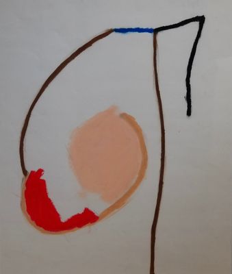 Trevor Bell - Original 1970's Abstract Painting