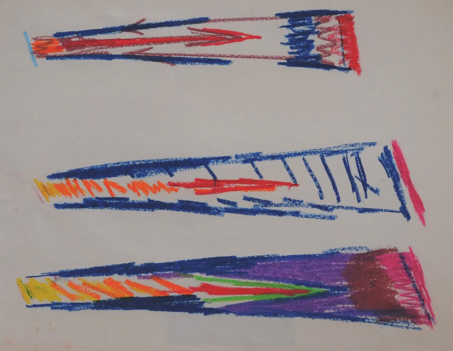 Trevor Bell - Original 1970's Abstract Painting