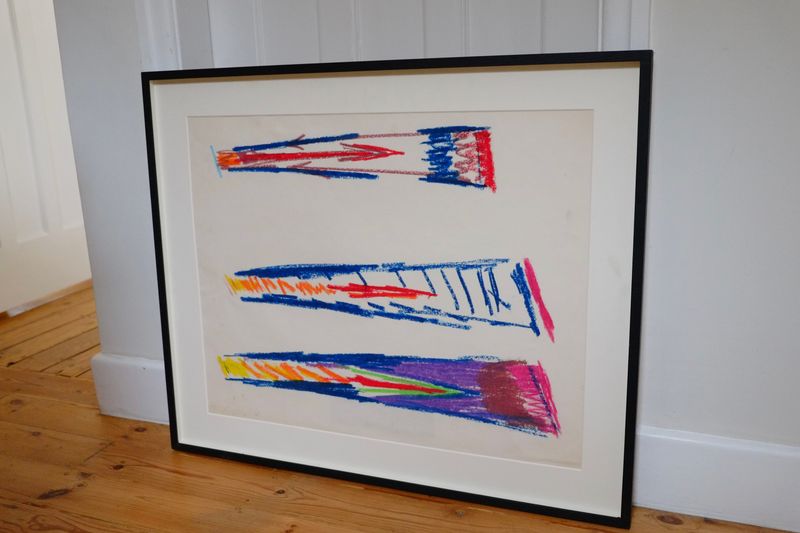 Trevor Bell - Original 1970's Abstract Painting