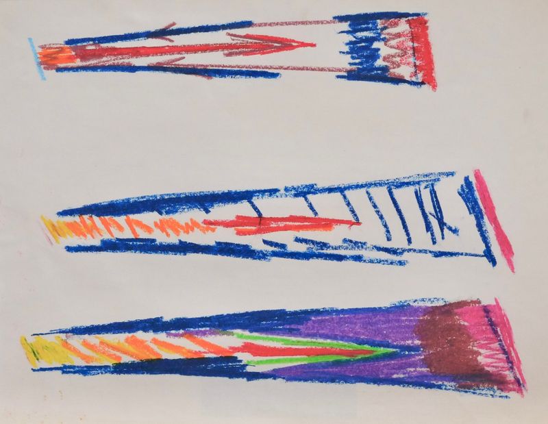 Trevor Bell - Original 1970's Abstract Painting