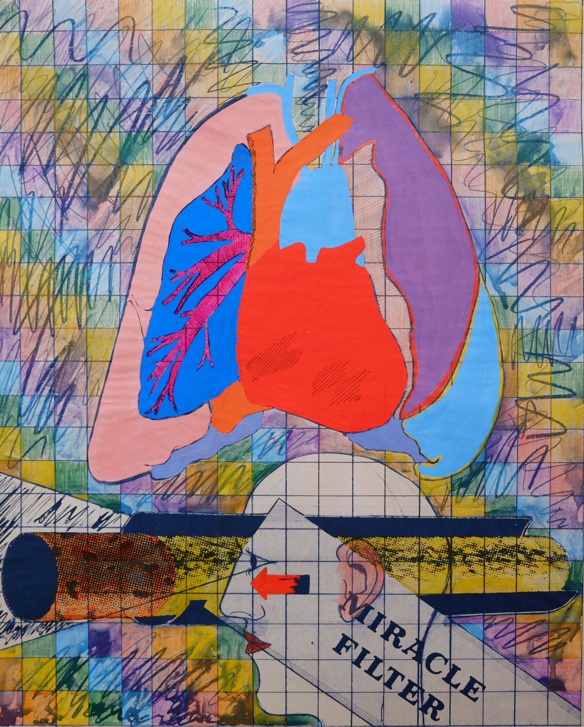 Kip Gresham - Original Abstract Screen Print