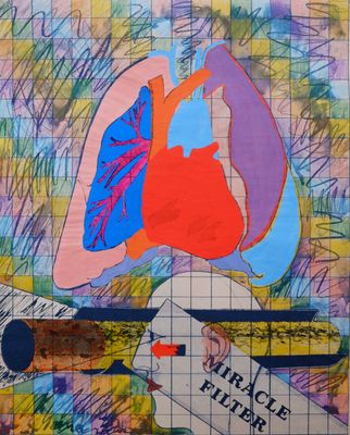 Kip Gresham - Original Abstract Screen Print