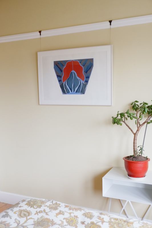 Abstract Mid Century Screen Print