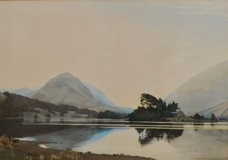 Original Mid Century Watercolour Painting c.1950