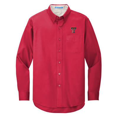 Easy Care Long Sleeve Button-Down 