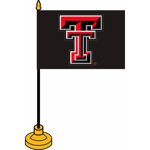 Desk Flag 4X6, Color: Black