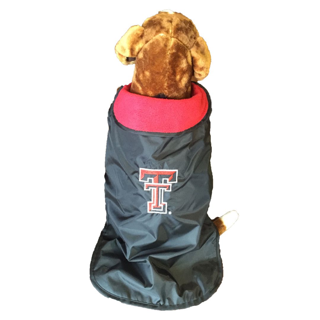 Dog Jacket Black/Red, Size: Tiny