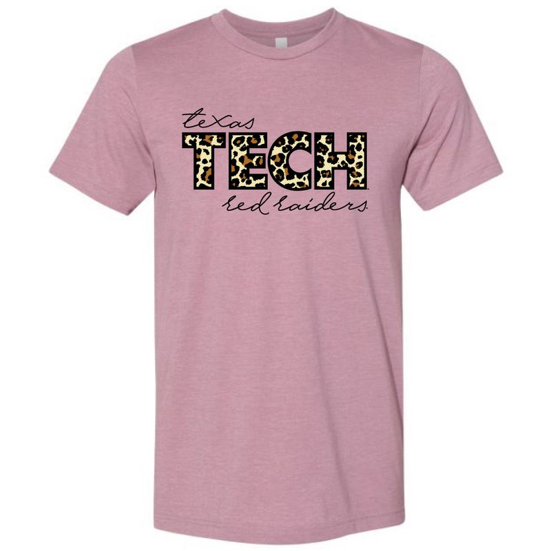 Cheetah Red Raiders Short Sleeve Tee