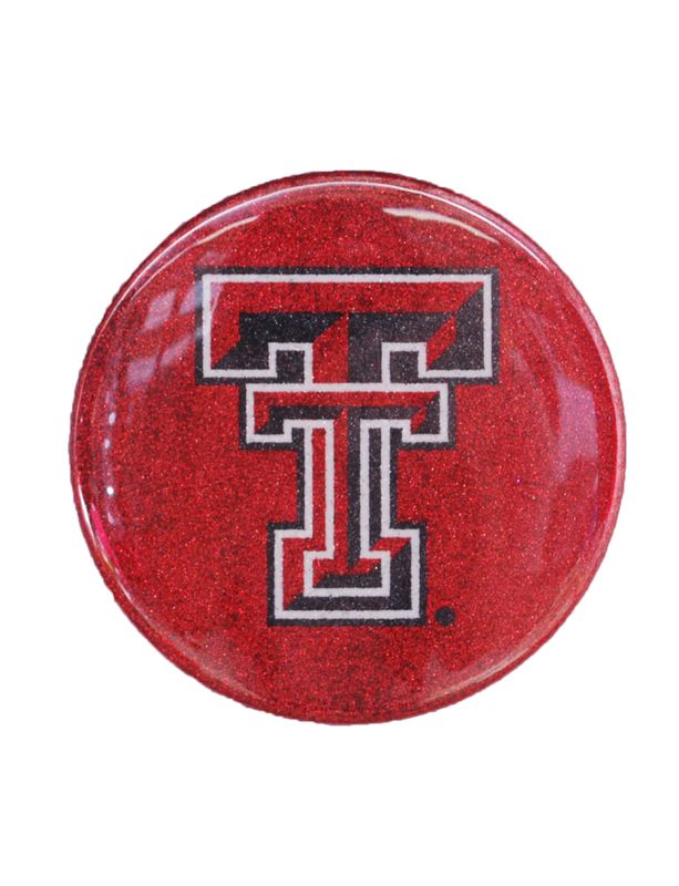 Glitter Button Pin