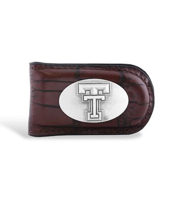 Magnetic Leather Concho Money Clip  
