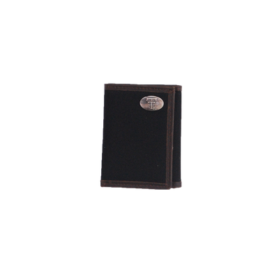 Nylon Tri Fold Concho Wallet
