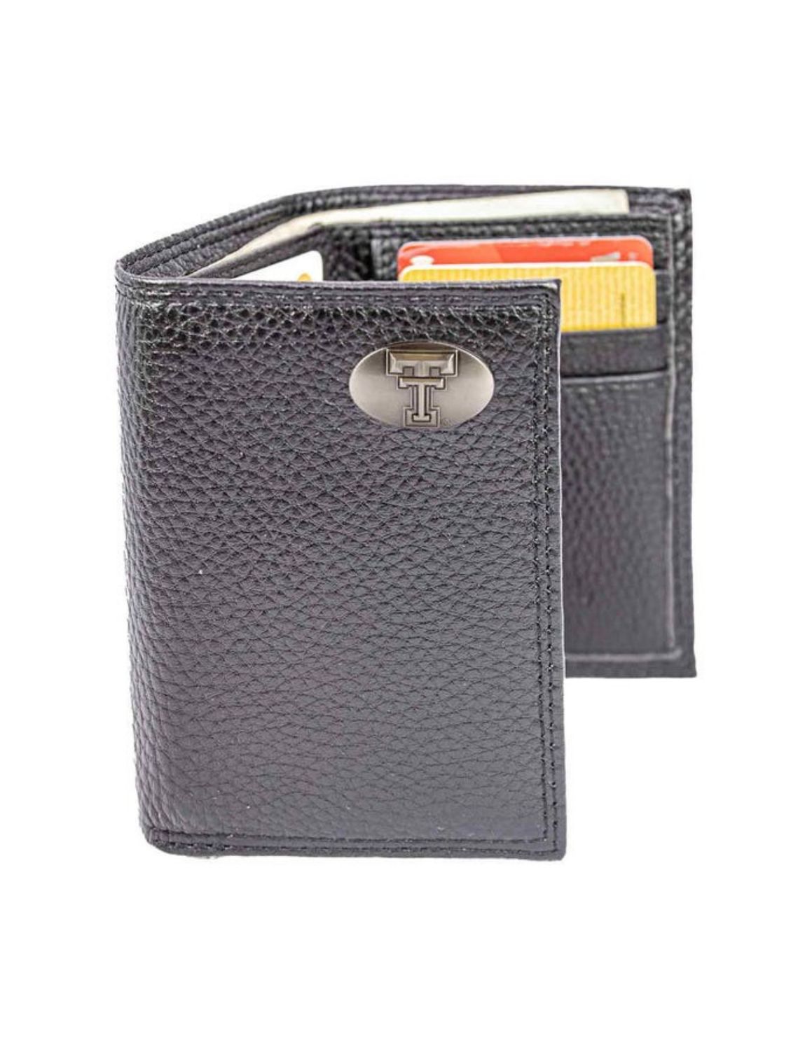 Black Pebble Grain Wallet