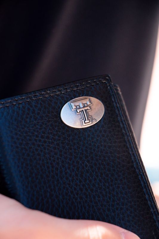 Black Pebble Grain Wallet
