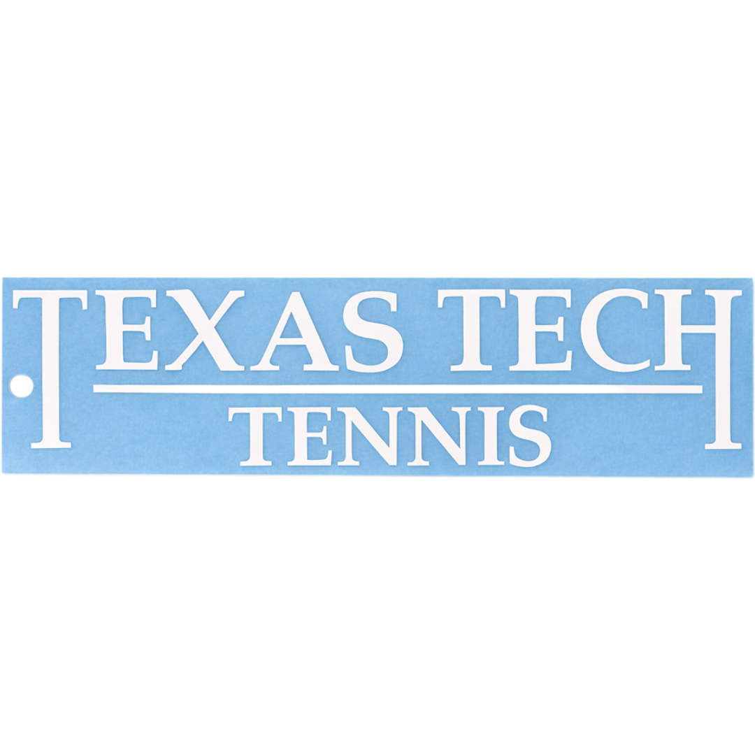 Texas Tech Bar Decal