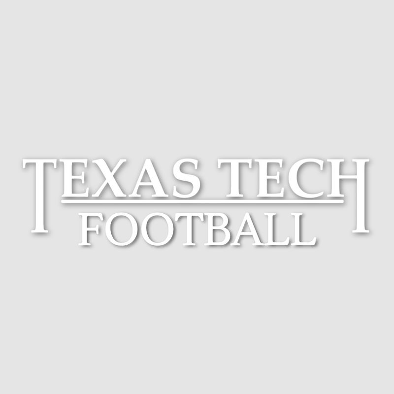 Texas Tech Bar Decal