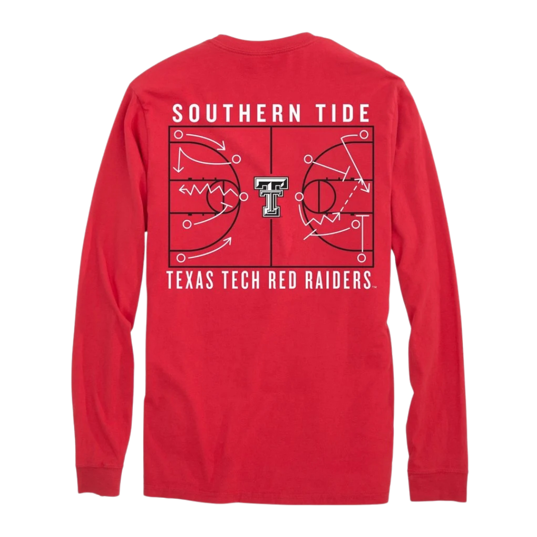 Southern Tide Basketball Practice Long Sleeve Tee