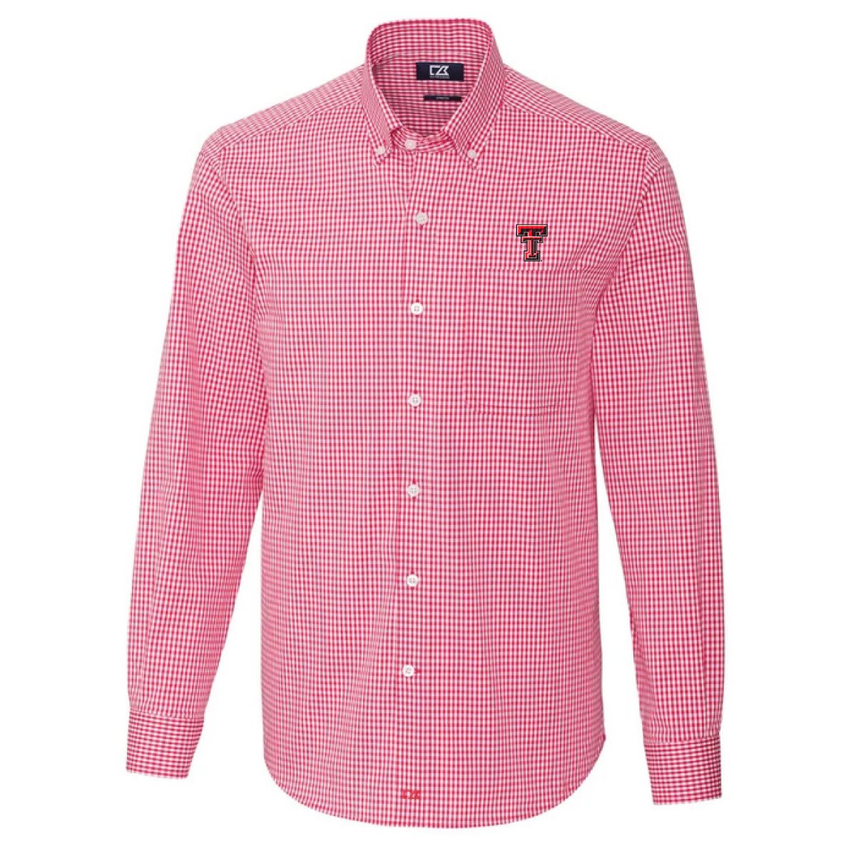 Cutter Buck Stretch Gingham Button Down