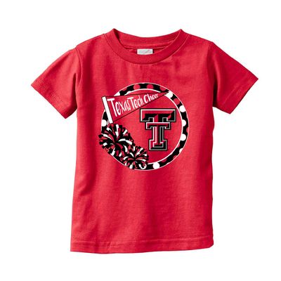 Cheer Dot Spirit Toddler Short Sleeve Tee