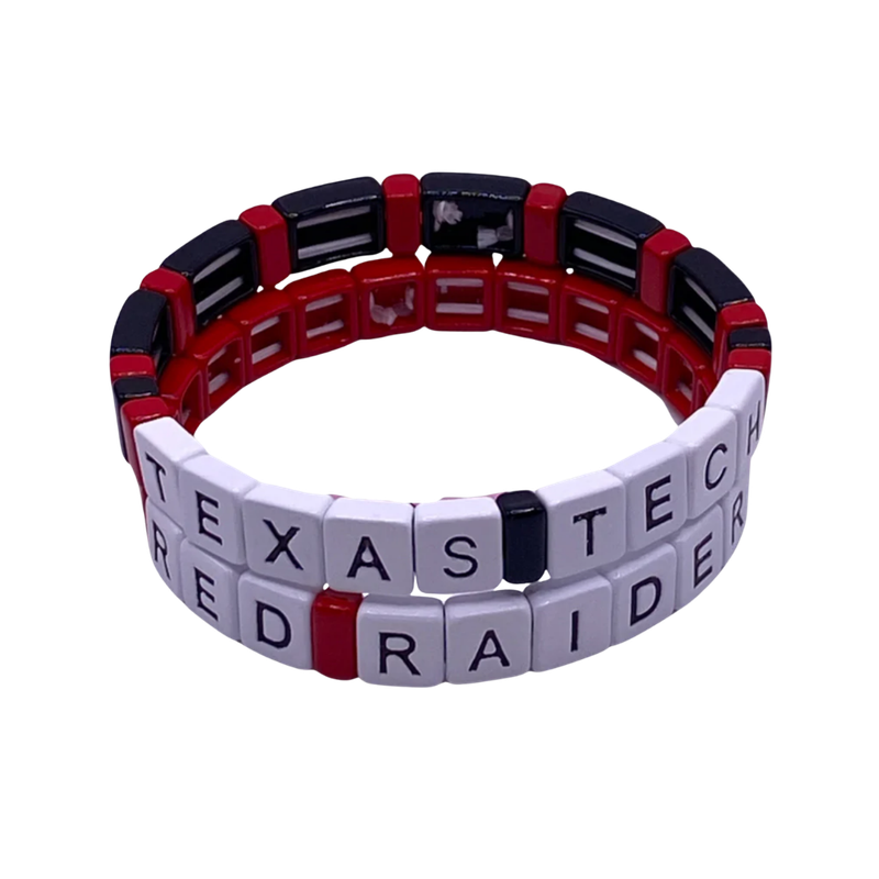 College Stack Bracelets