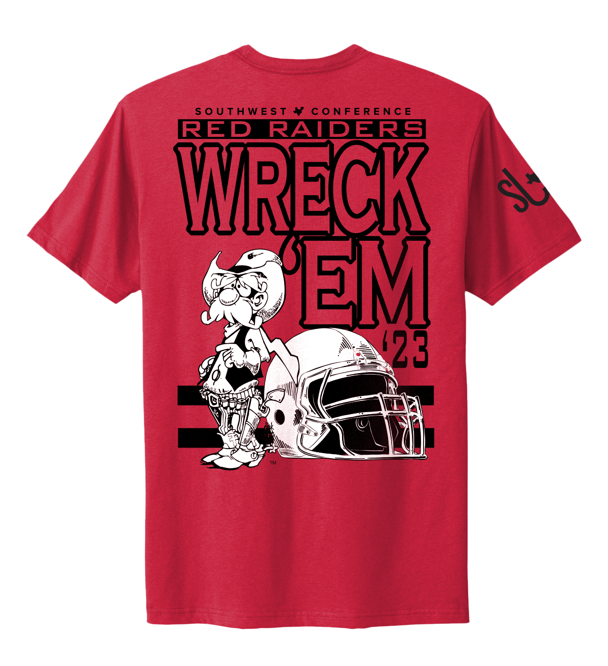 Throwback Raider Red SWC Gameday Tee
